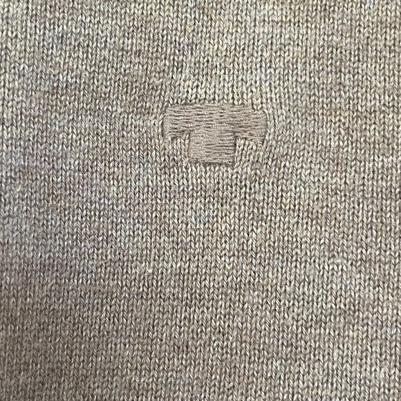 Tom Tailor Crew Neck Cotton Pullover Sweater in Camel Brown, Medium, ‎ 012819 - Picture 4 of 8